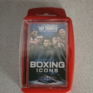 Top Trumps Boxing Icons Card Game New Sealed Tyson Ali!